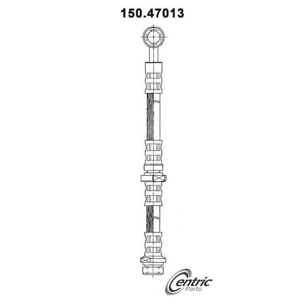 Centric Parts Brake Hose, 150.47013 150.47013
